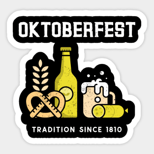 Oktoberfest - Since 1810 Sticker